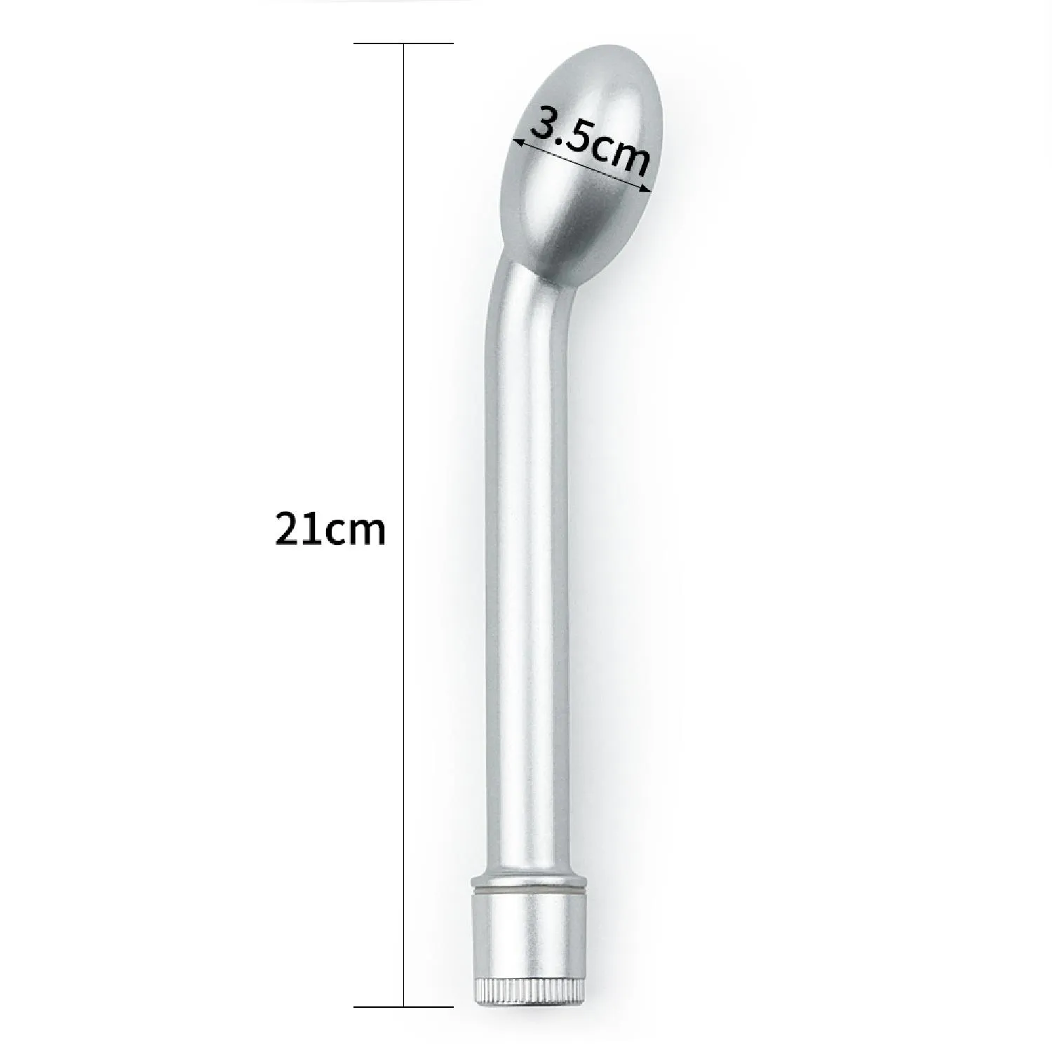 Probe iWhizz 8'' - Wibrator, Srebro, 21 cm