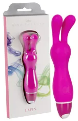 Vibe Therapy Lapin Pink - Mini-wibrator, Różowy, 13 cm