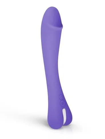 Easytoys Gili - Wibrator, Fioletowy, 22 cm