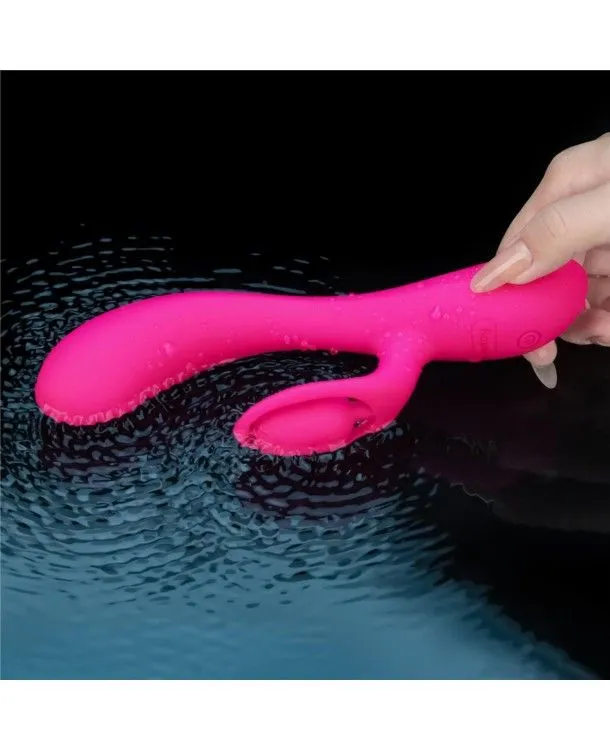 Вибратор-кролик Lovetoy L'Allure Swirl, 19.5 см (розовый)