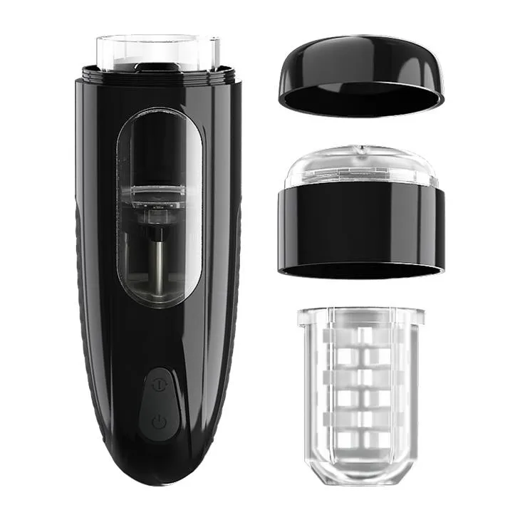 Pretty Love Marlon Rotating - Masturbator automatyczny, Czarny, 26, 5 cm