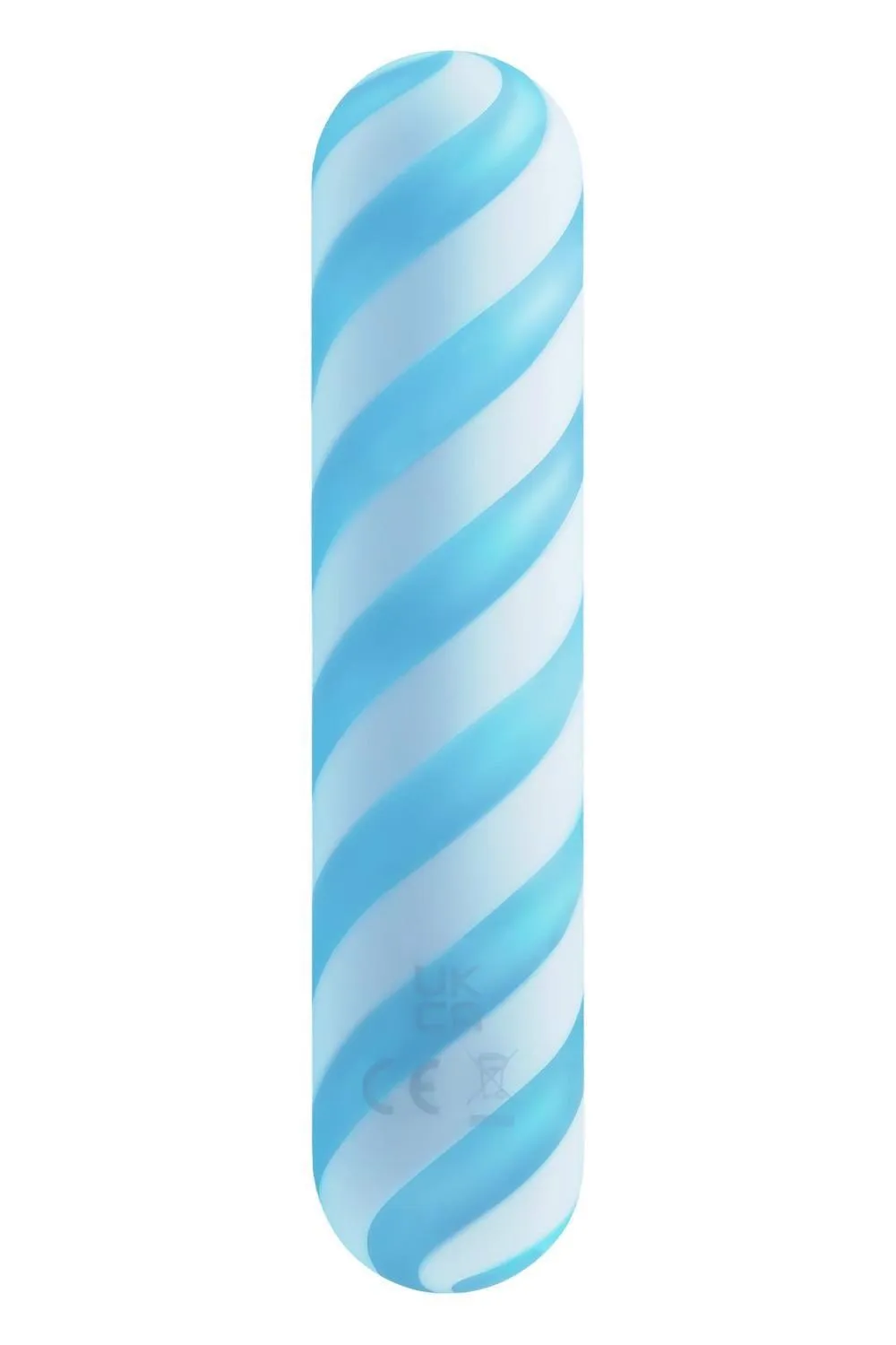 Мини-вибратор Dreamtoys Glitz Blue For You, 10.9 см (голубой)