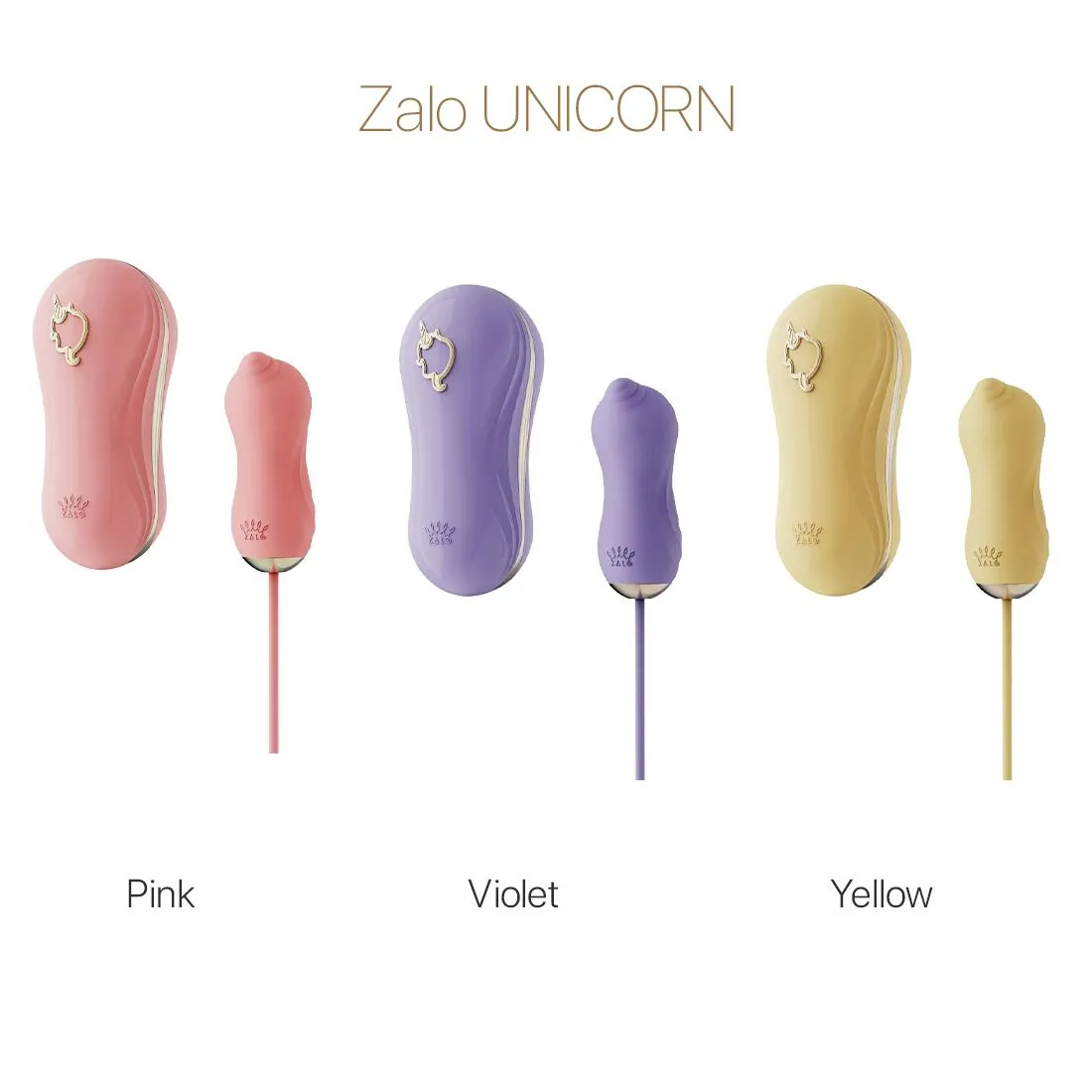Набор секс-игрушек Zalo Rose Series Unicorn Set, 2 шт (фиолетовый)