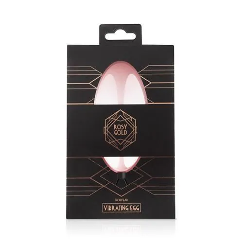 Віброяйце Rosy Gold Nouveau Vibrating Egg, 7 см (золотий)