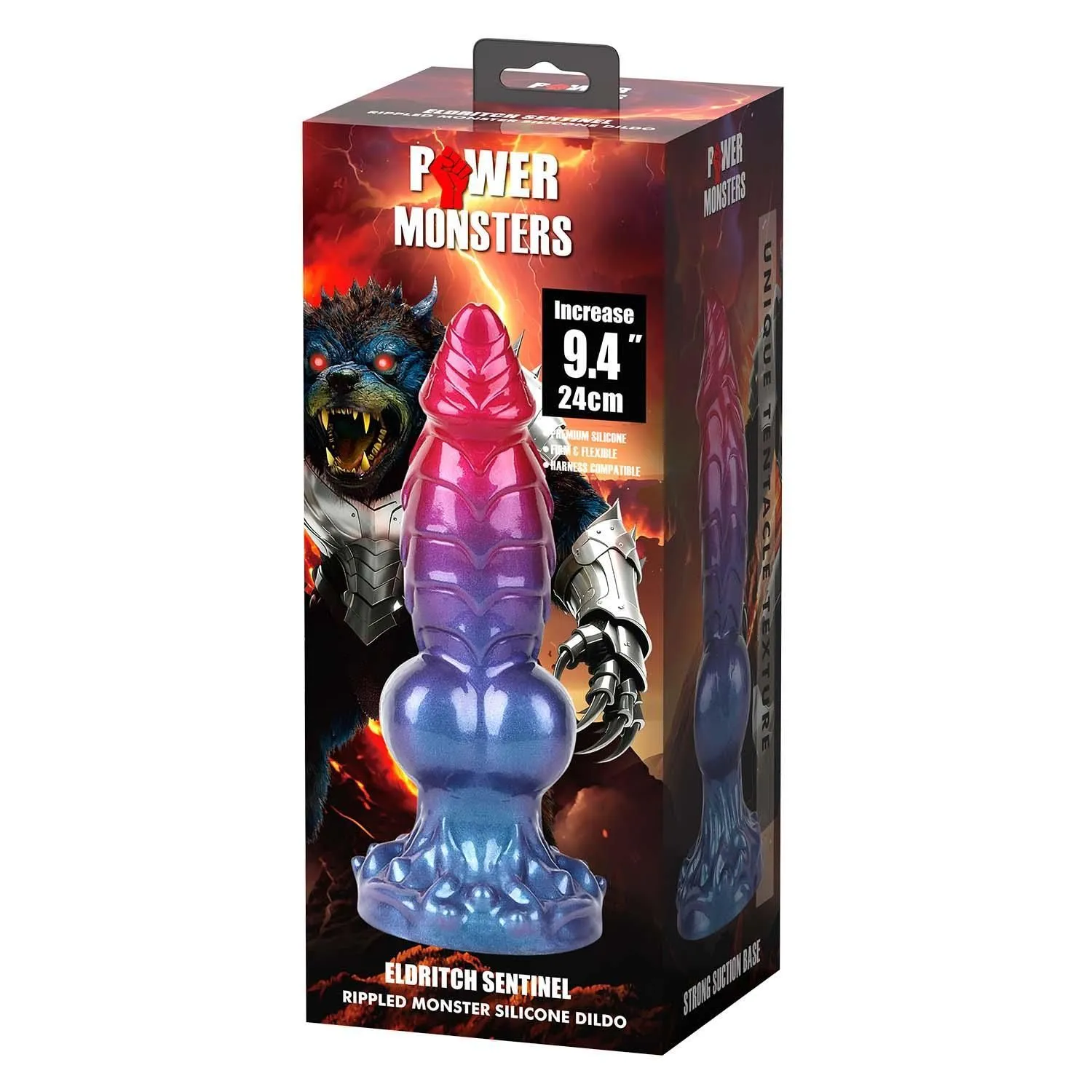 BAILE Power Monsters Eldritch Sentinel - Dildo, Multi, 24 cm