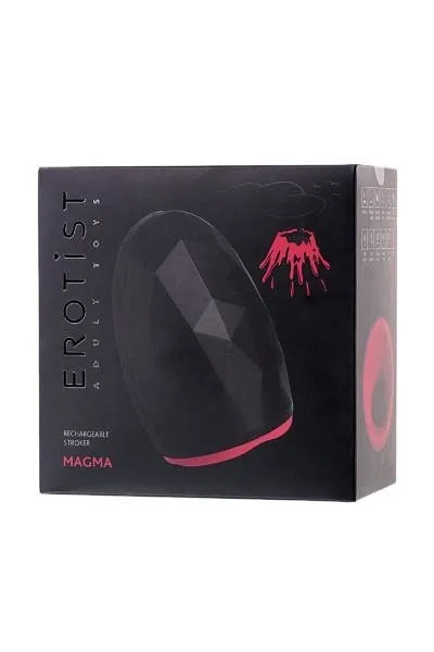 Мастурбатор Erotist Magma с подогревом (черный)