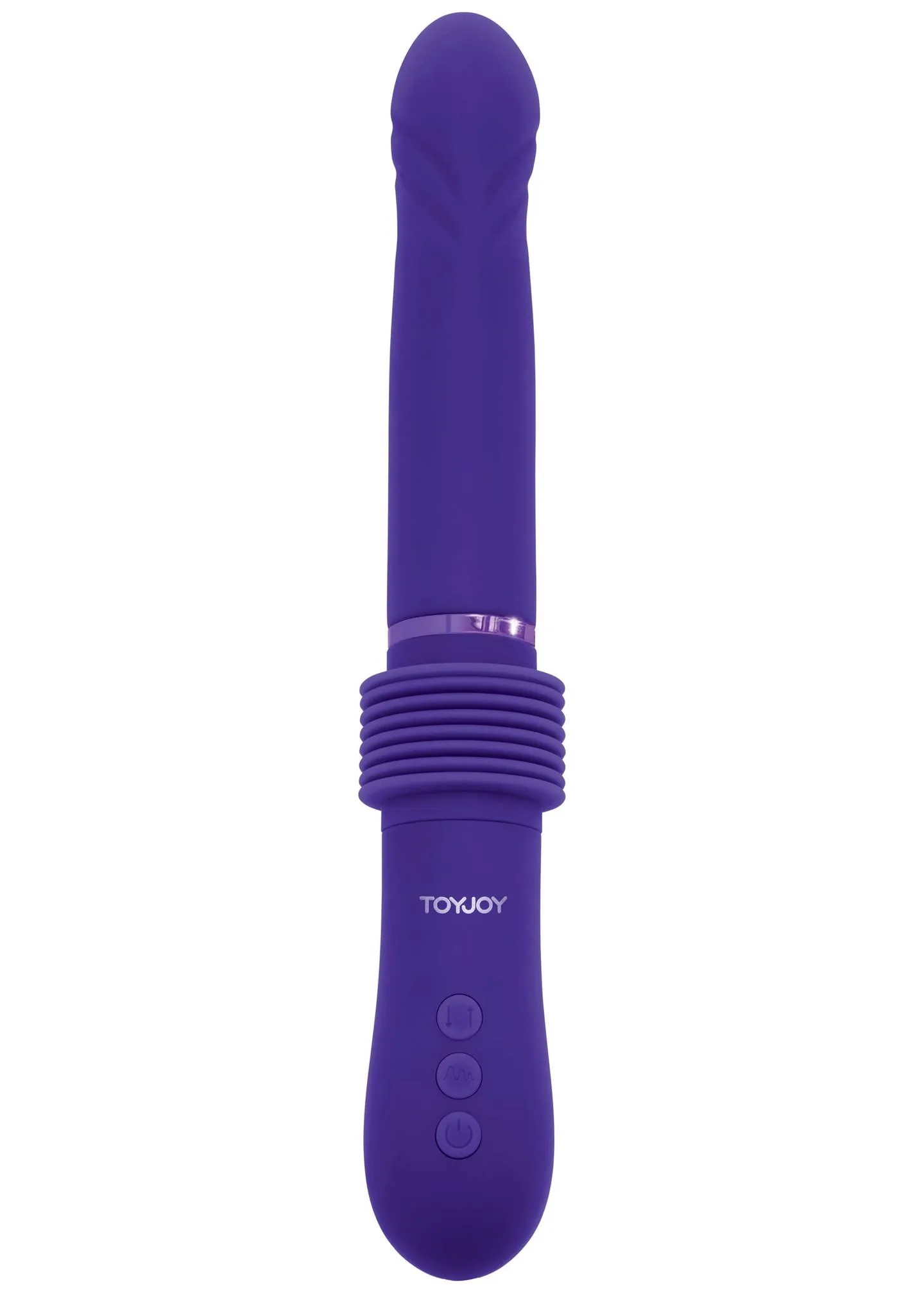 Вибратор ToyJoy Magnum Opus Supreme Thruster 2, 31 см (фиолетовый)