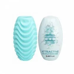 Мастурбатор яйце Pretty Love Attractive Double Sided (бірюзовий)