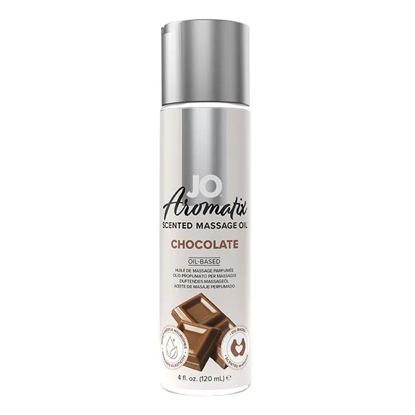 Массажное масло System JO Aromatix Scented шоколад, 120 мл