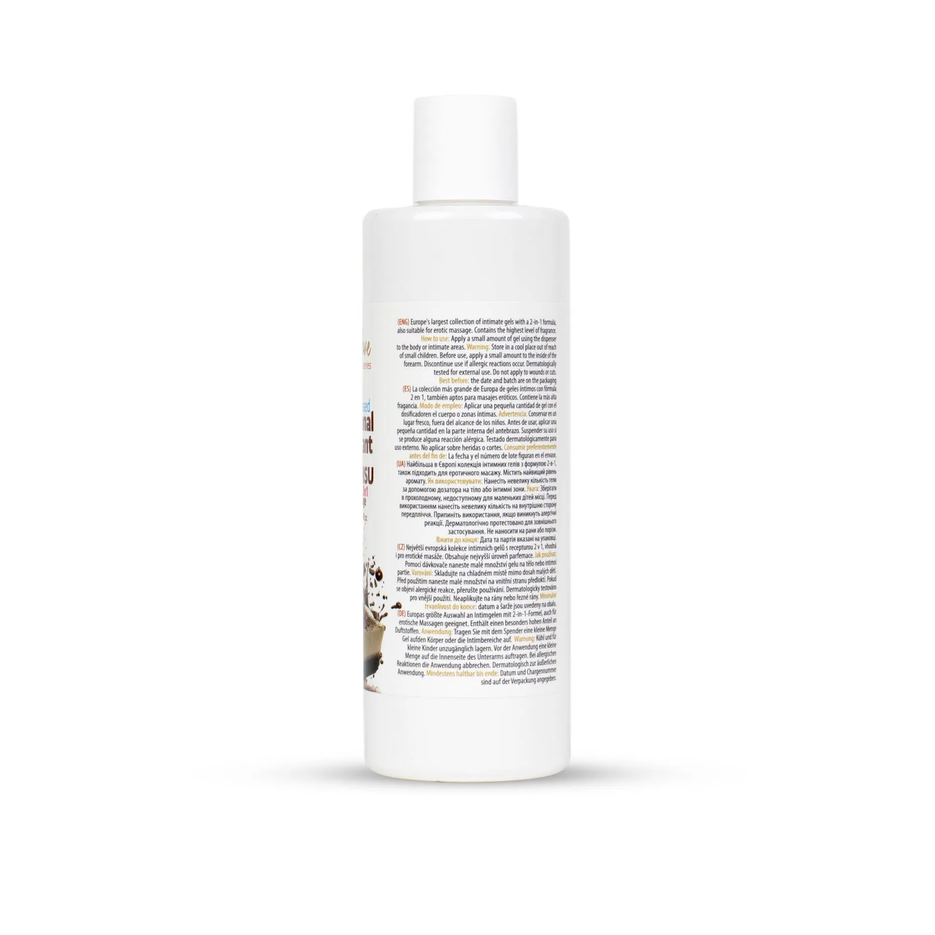 MyLove Aroma Series Intim&Massage 2in1 Tiramisu - Lubrykant, Tiramisu, 300 ml