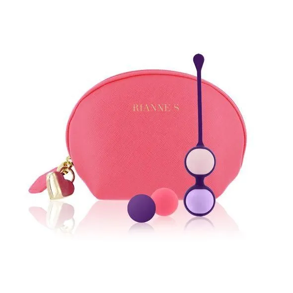 Кульки гейші Rianne S Pussy Playballs, 4 шт (кораловий)
