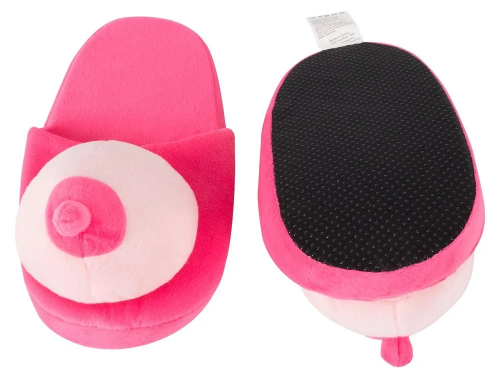 Orion Boob Slippers - Kapcie, Różowy, 28 cm