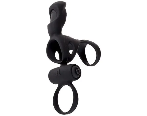 Adrien Lastic Spartacus R - Nakładka na penisa, Czarny, 8 cm