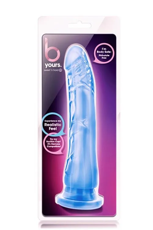 Фаллоимитатор B Yours Sweet N Hard 6, 21.5 см (голубой)