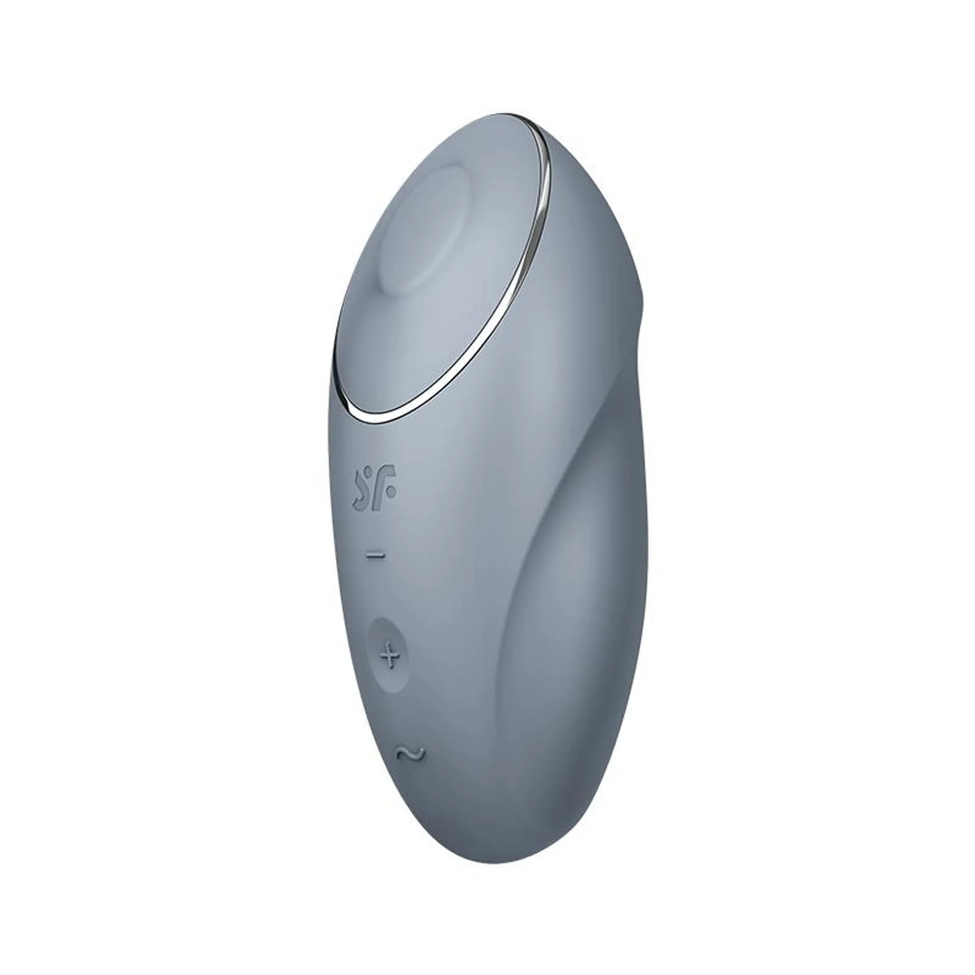Вибратор для клитора Satisfyer Tap & Climax 1, 11 см (серый)