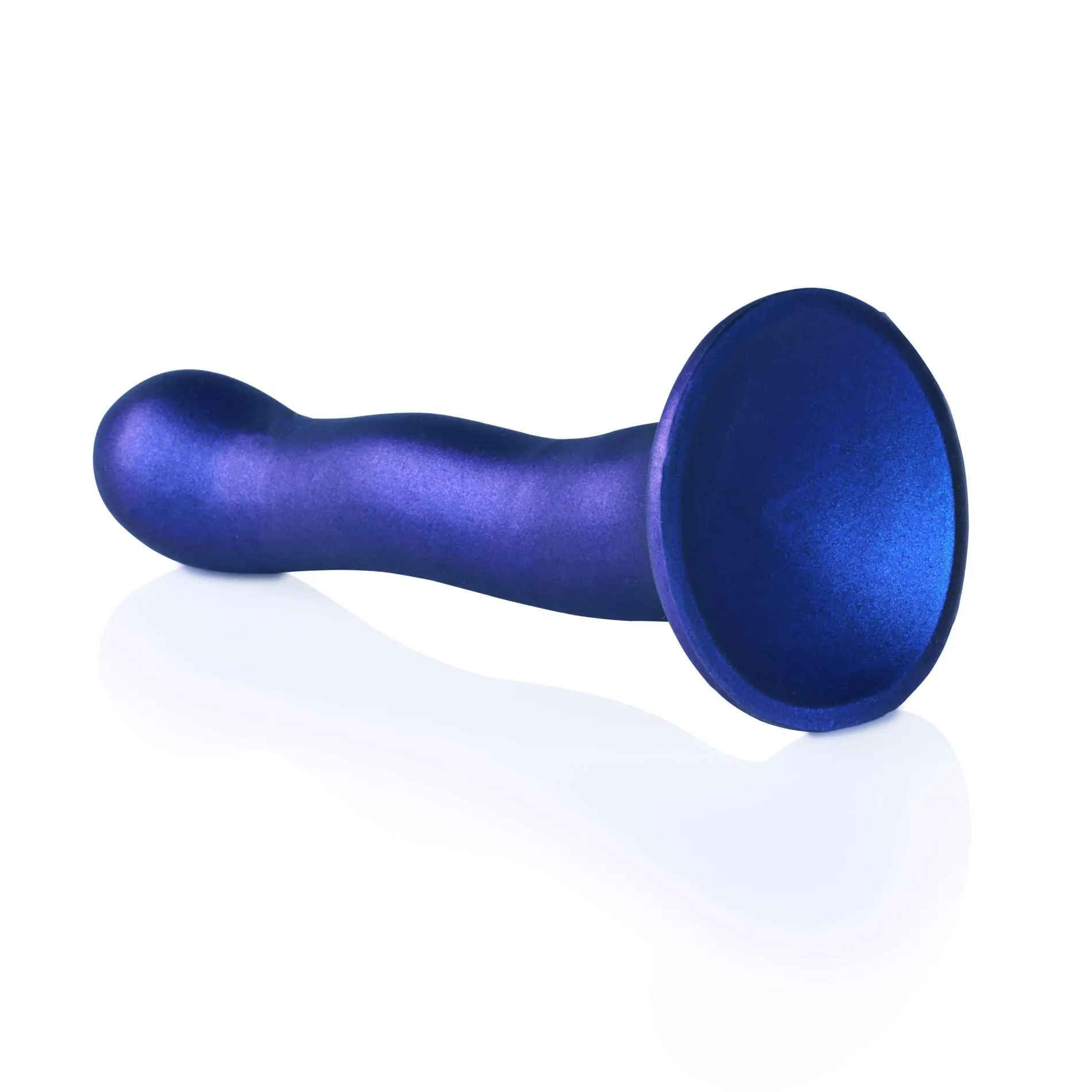 Фаллоимитатор Ouch! Curvy G-Spot Dildo 7'', 18 cm (синий)