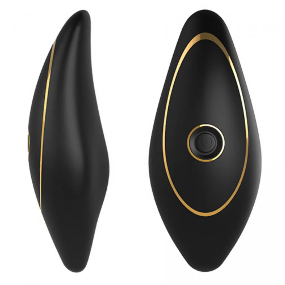 Вибратор в трусики Dream Toys Elite Vivienne, 10,5 см (черный)