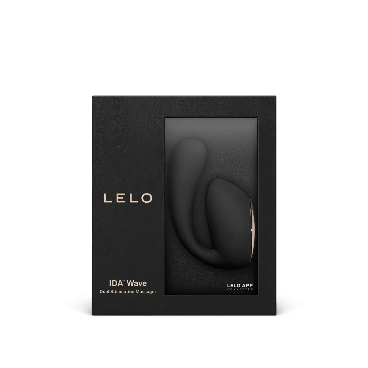 Вибратор Lelo Ida Wave, 9,3 см (черный)