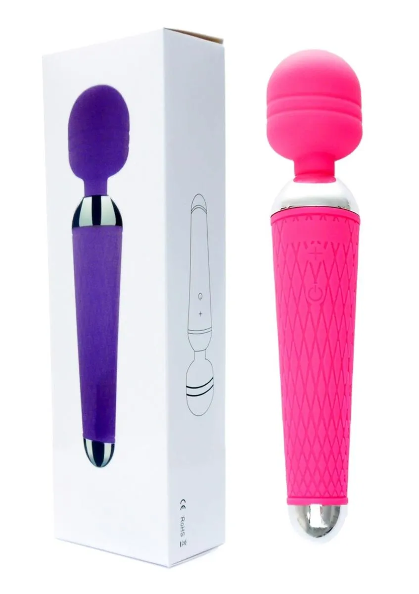 Масажер B - Series Magic Power Massager Wand, 19.5 см (фуксія)