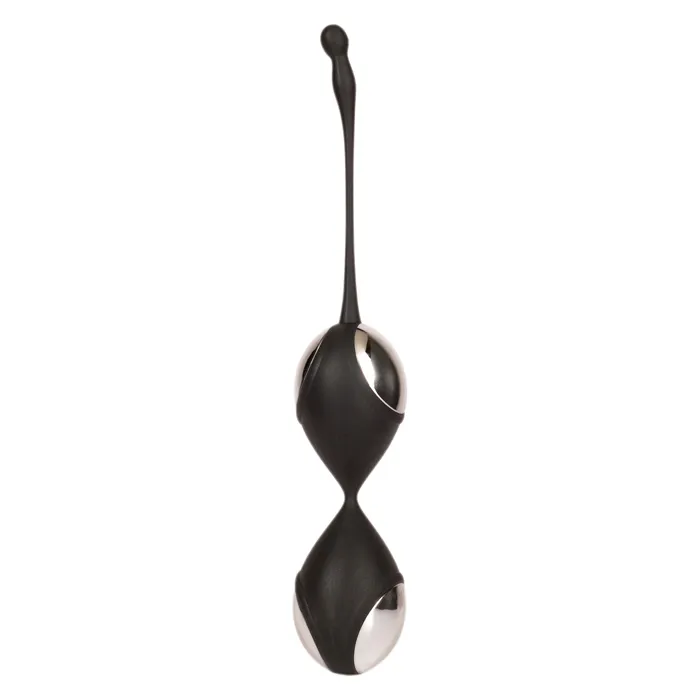 Вагинальные шарики Vibe Therapy Fascinate, 17 см (черный)