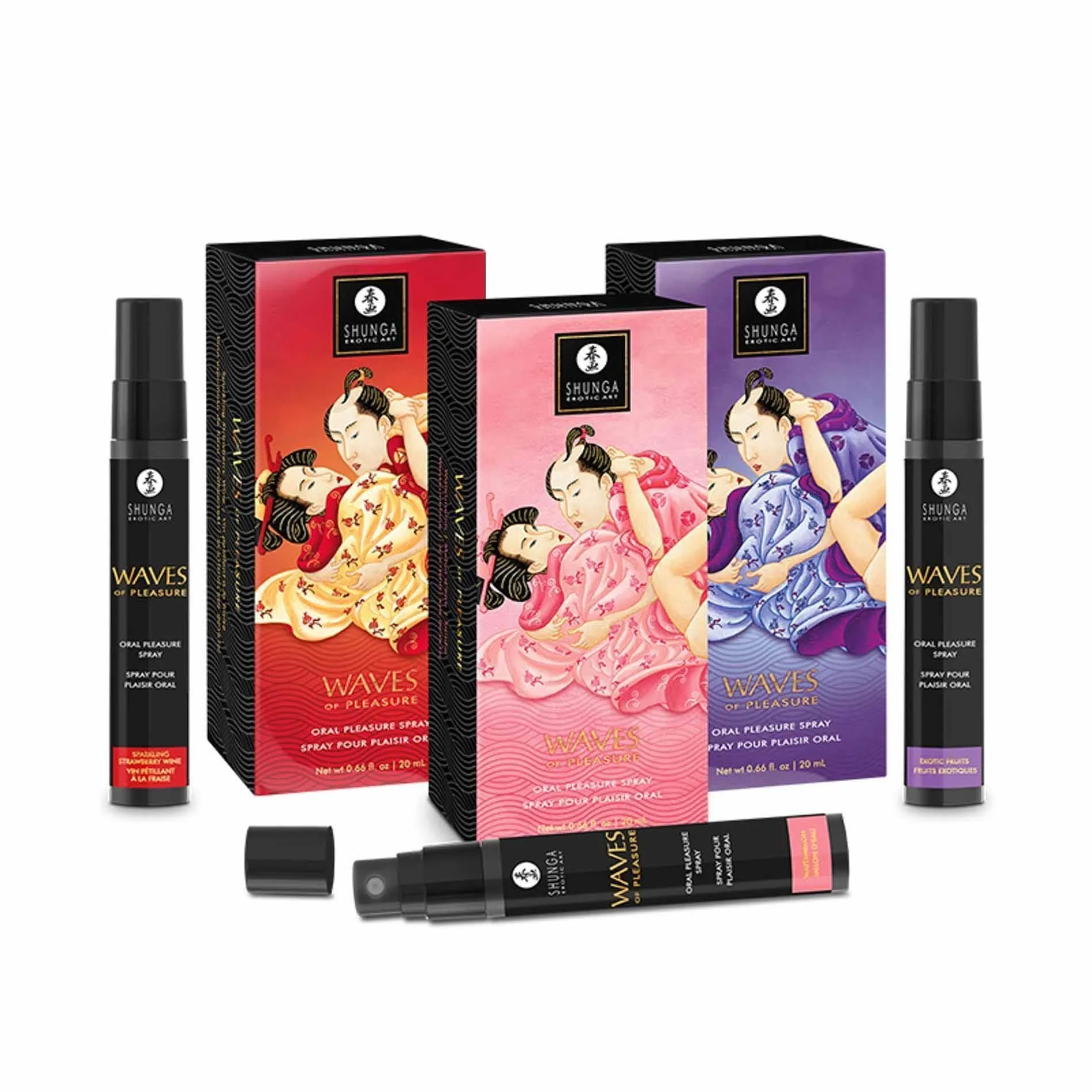 Спрей Shunga Waves Pleasure Exotic Fruits, 20 мл