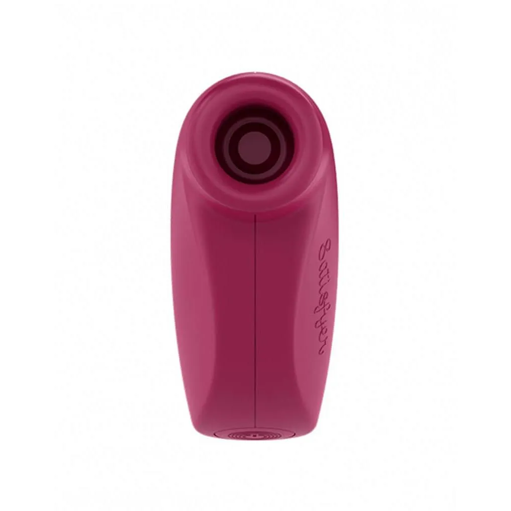Satisfyer One Night Stand - Bezdotykowy stymulator łechtaczki z wibracjami, Magenta, 7, 2 cm
