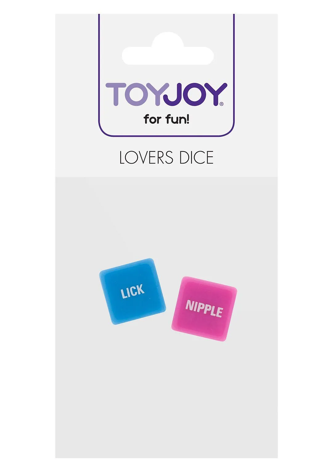 Игральные кубики для секса ToyJoy Lovers Dice Pink, 1.5 см (розовый)