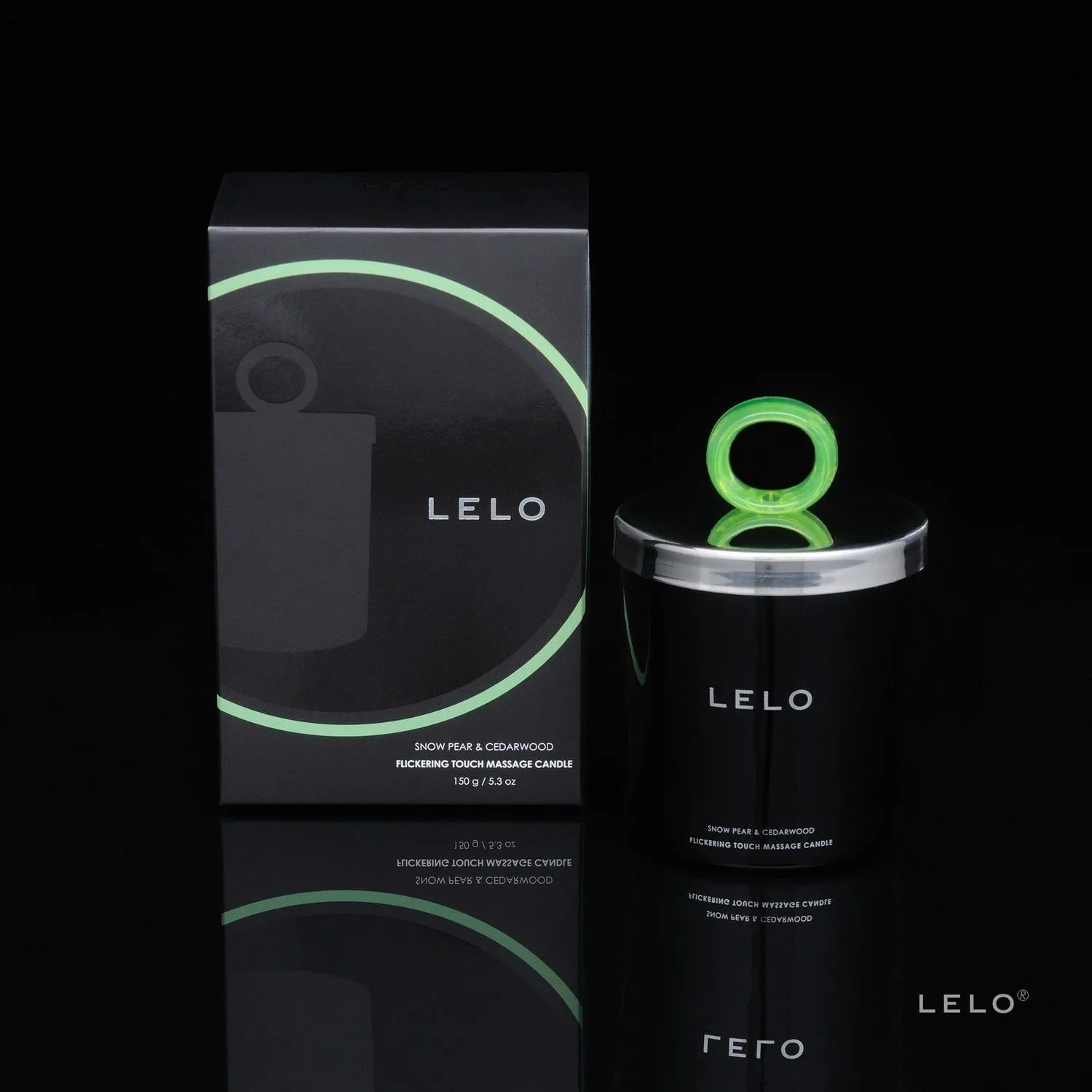 Свічка для масажу Lelo Snow Pear & Cedarwood, 150 г