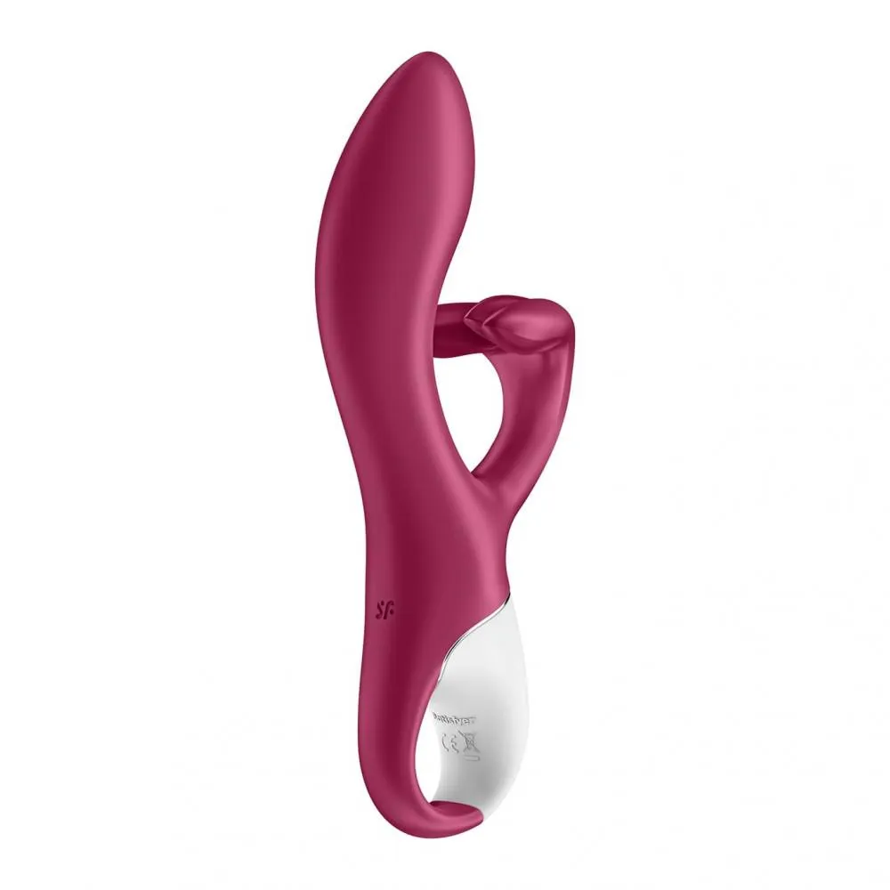 Вибратор-кролик Satisfyer Embrace Me, 20,5 см (бордовый)