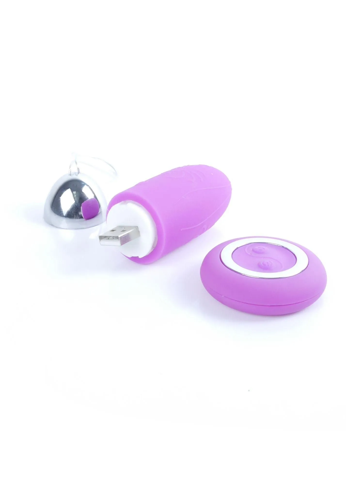 Віброяйце B - Series Lyla Remoted Controller Egg, 9 см (фіолетовий)