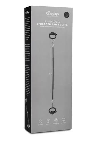 Фиксатор EasyToys Kajdanki-Expander, 90 см (черный)