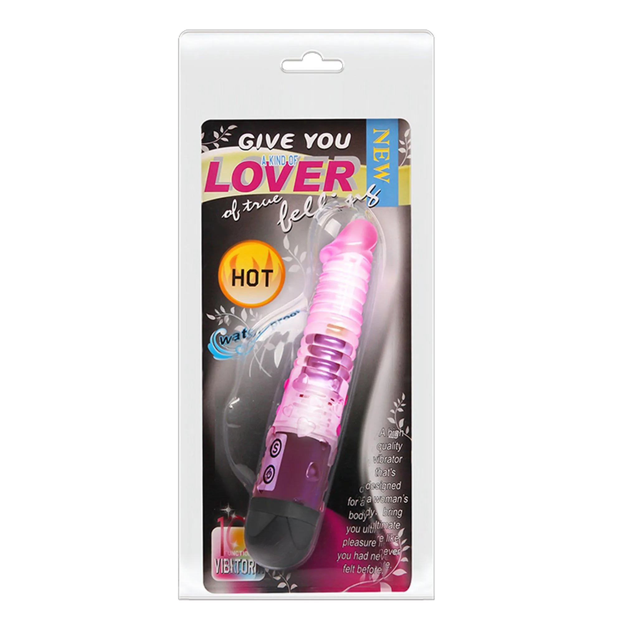 Вибратор Baile Give You Lover, 17.5 см (фиолетовый)