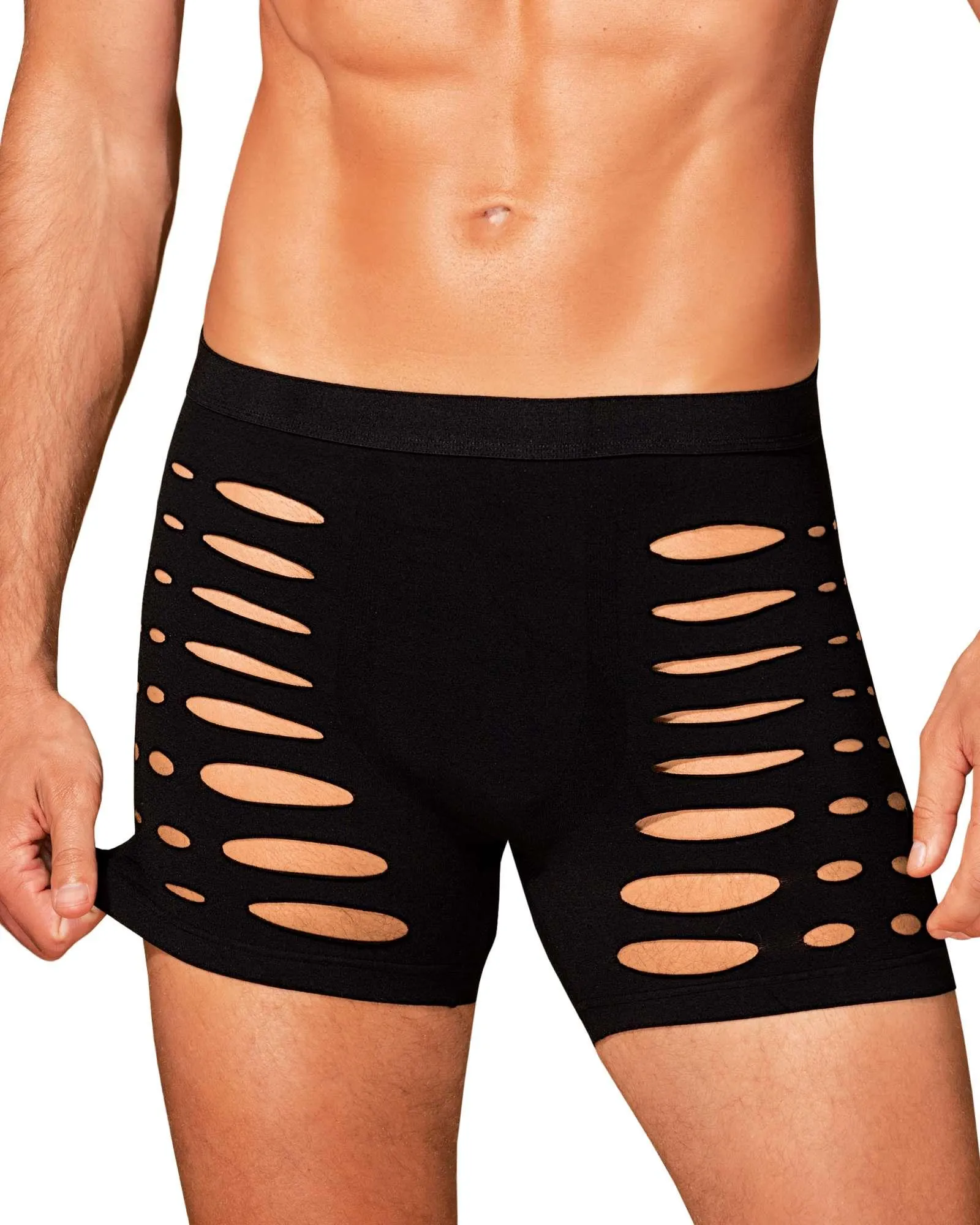 Трусы мужские Obsessive M104, S/M/L (черный)