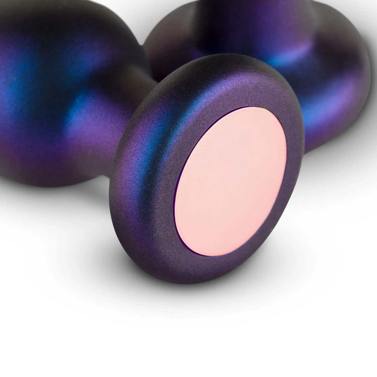Набор анальных пробок Hueman Comets Butt Plug Set, 3 шт (фиолетовый)