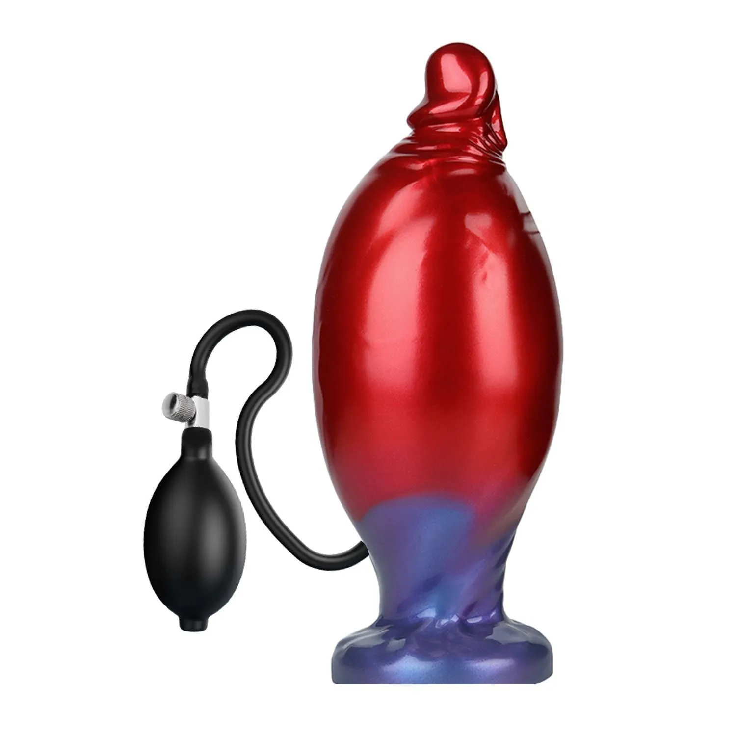 BAILE Shadow Behemoth - Dildo, Czerwony, 22 cm