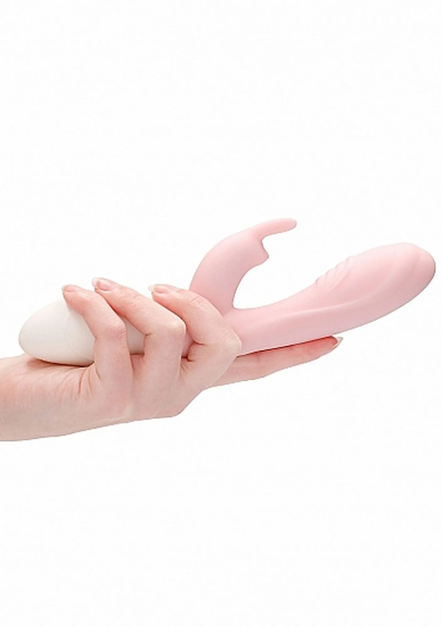 Loveline Juicy - Wibrator królik, Jasnoróżowy, 20 cm