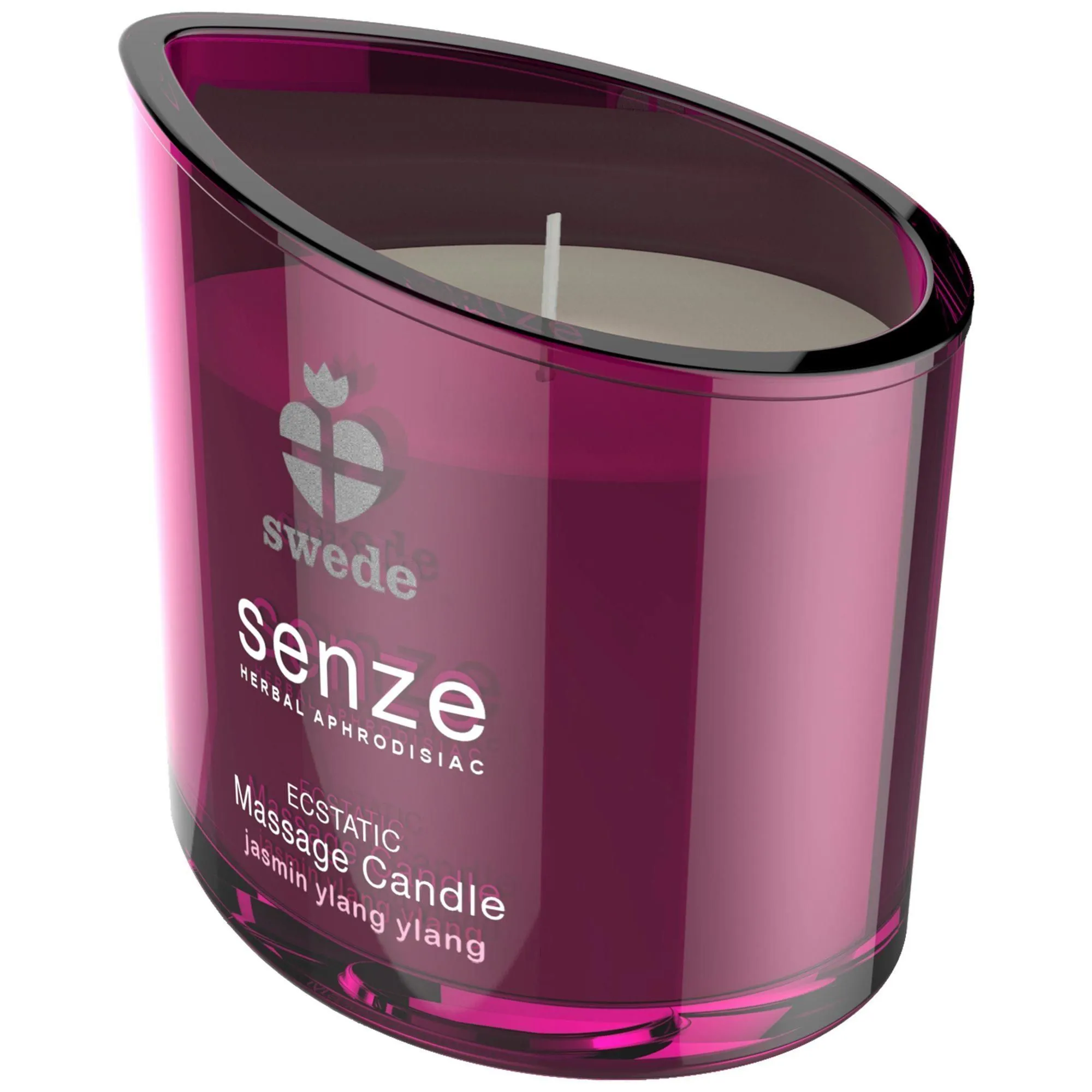 Масажна свічка Senze Ecstatic Massage Candle жасмин/іланг-іланг, 50 мл