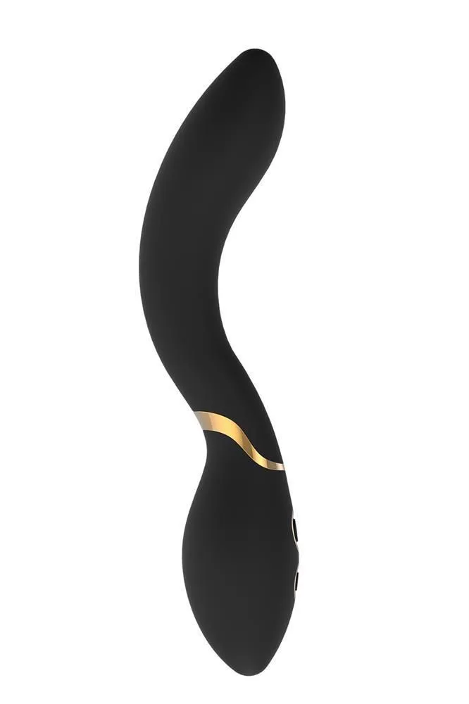 Вібратор для точки G Dream Toys Elite Josephine Luxxe, 20 см (чорний)