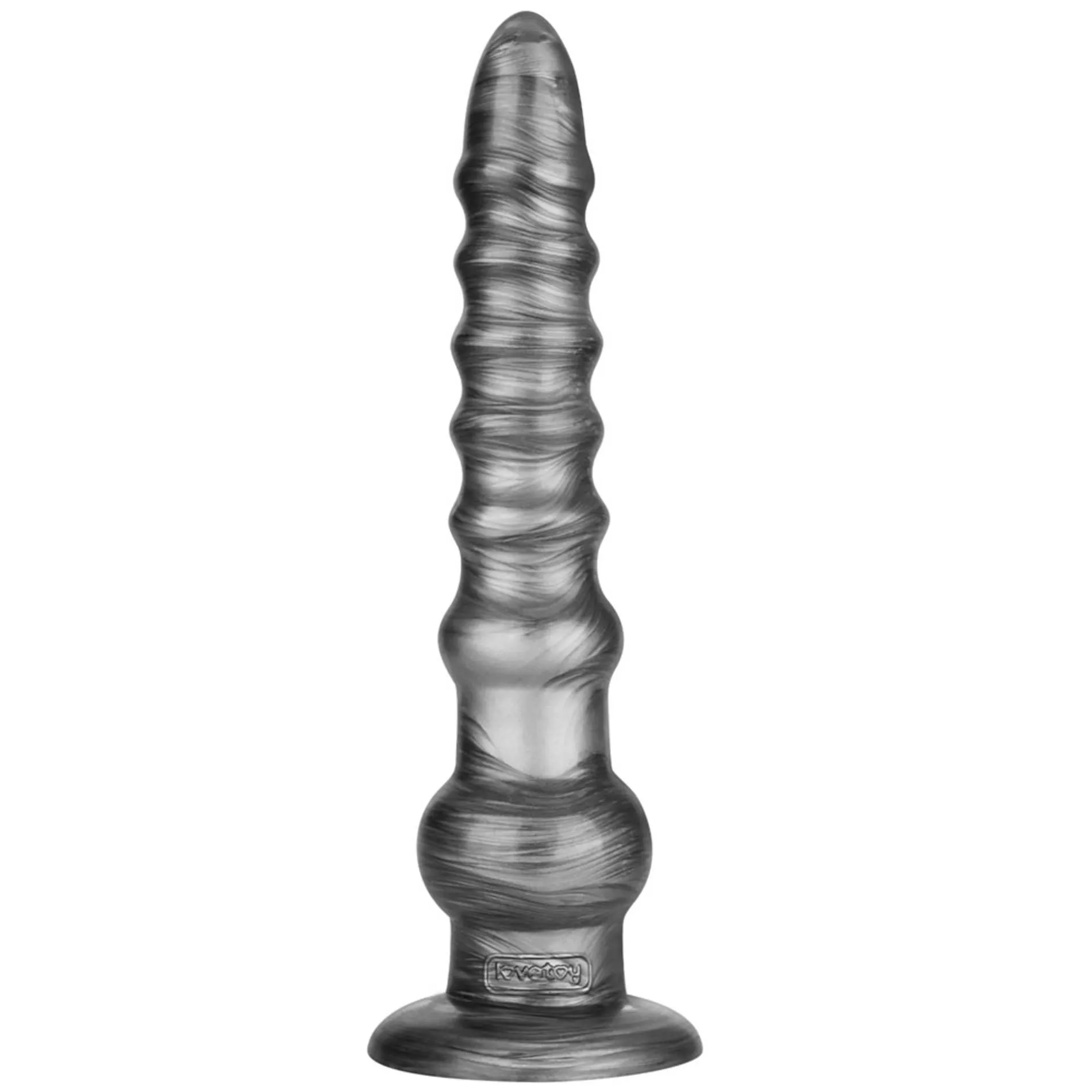 Вибратор King Sized Vibrating Vibrax Slider 12.5", 32.3 см (серый)