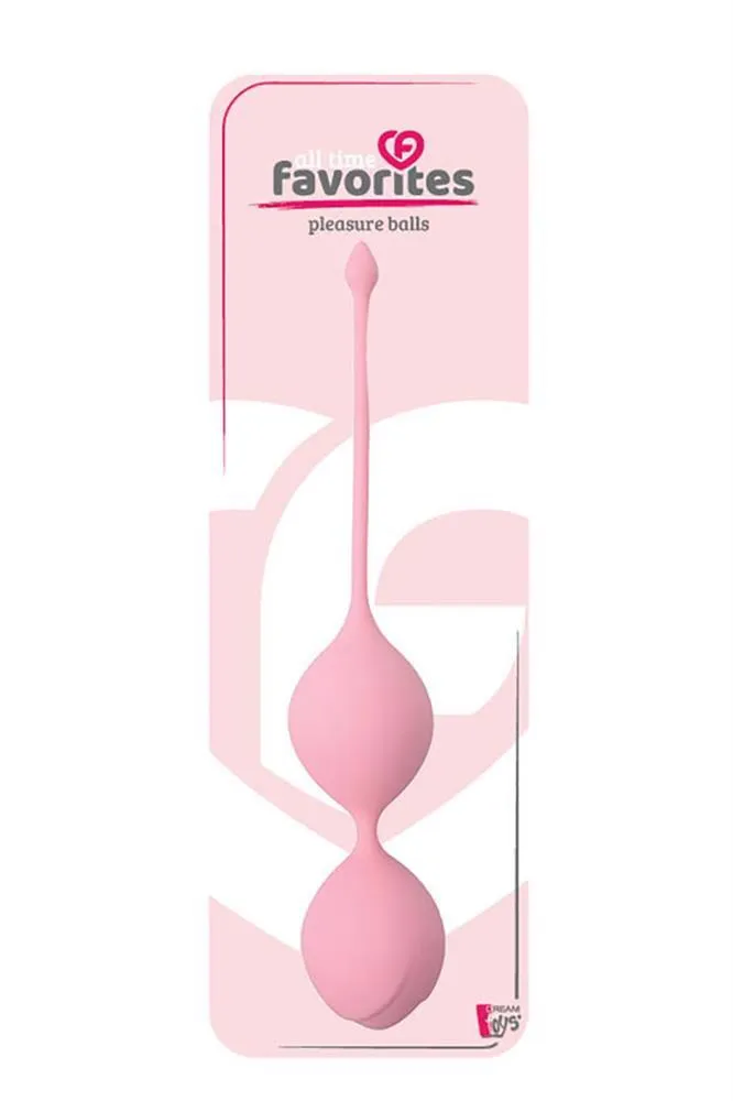 Вагинальные шарики Dream Toys See You In Bloom, 20 см (розовый)