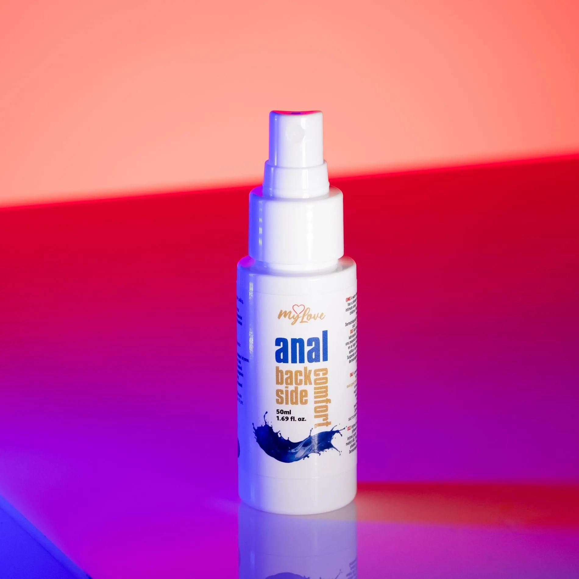 MyLove Anal Back Side Comfort - Lubrykant analny, Mięta, 50 ml