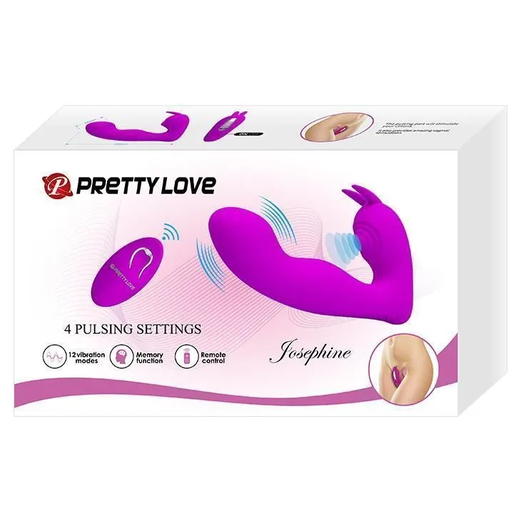 Вібратор Pretty Love Josephine G-spot, 10.9 см (фіолетовий)