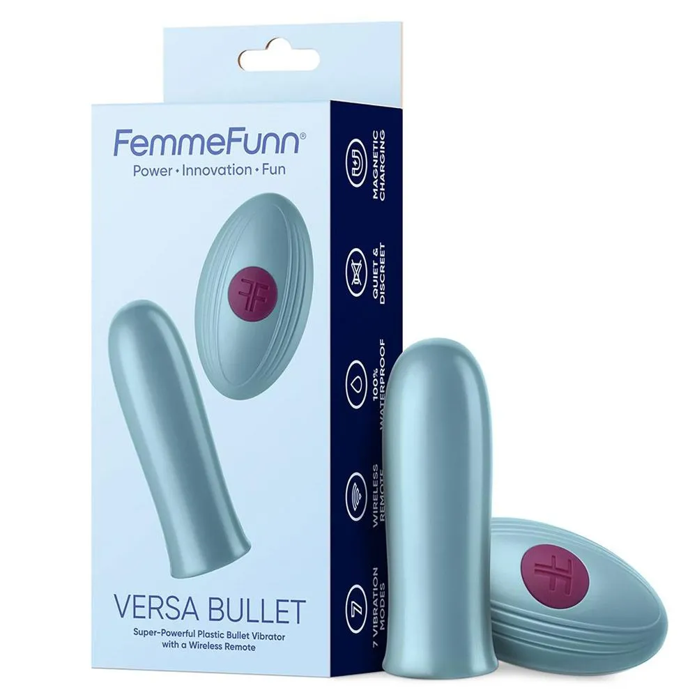 Вібромасажер Femme Funn Bullet, 8.1 см (niebieski)