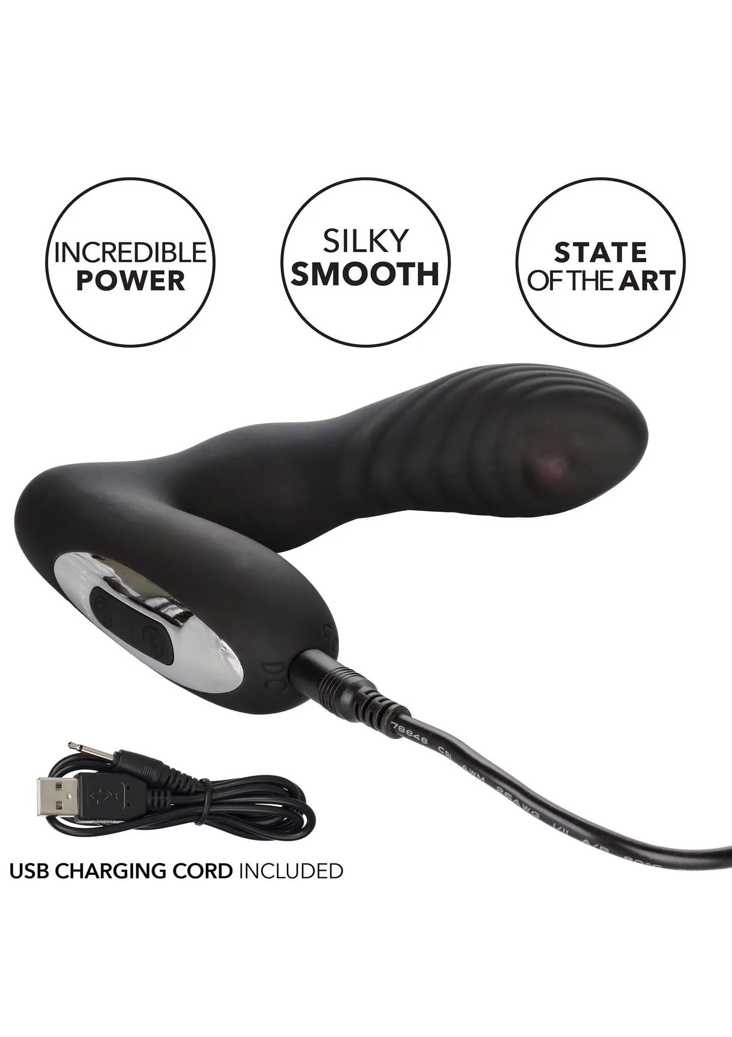 Стимулятор простати Wireless Pinpoint Probe, 12,7 см (чорний)