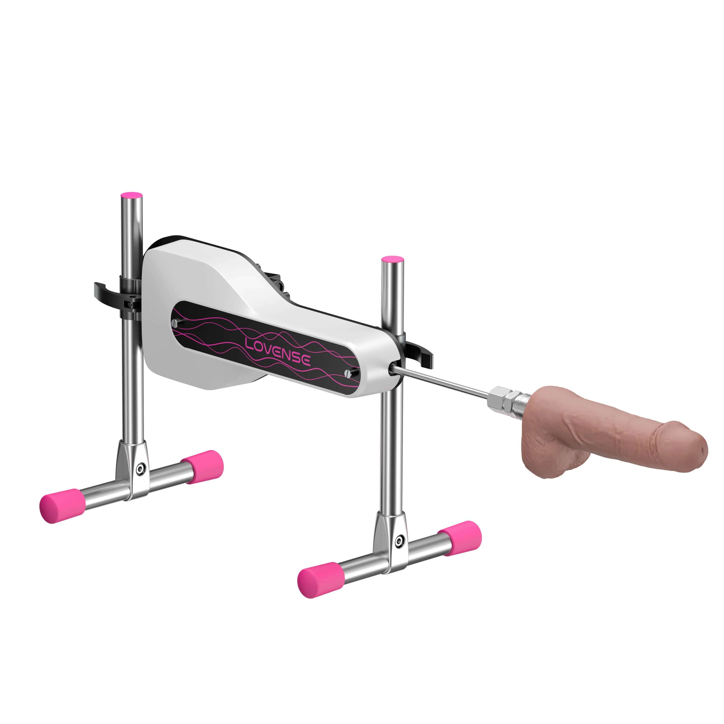 Lovense Mini Sex Machine - Maszyna erotyczna, Biały, 13.8 cm