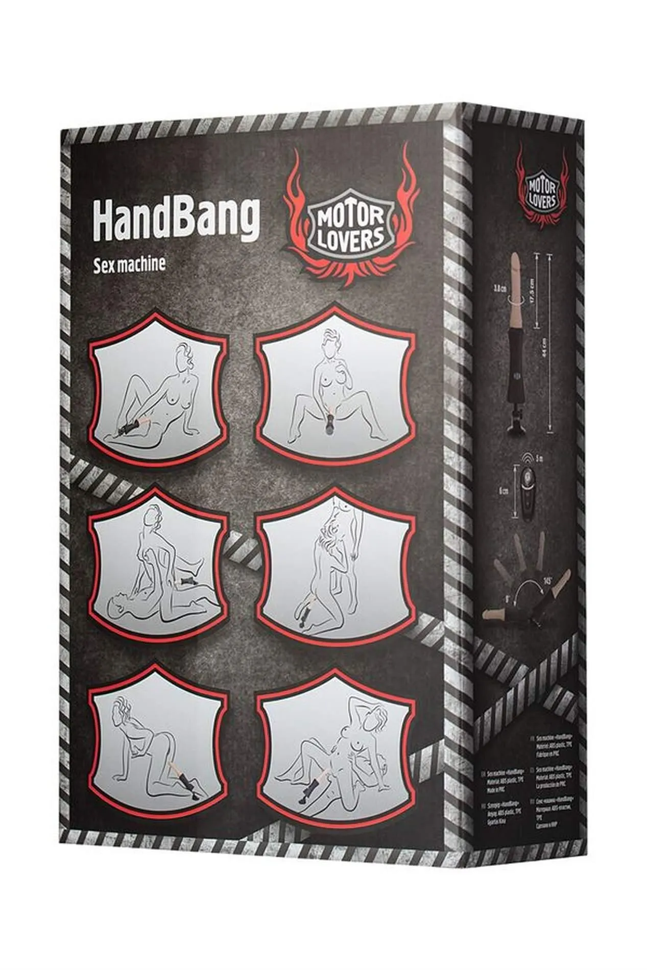 Toyfa Hand Bang - Maszyna erotyczna, W kolorze cielistym, 17.5 cm