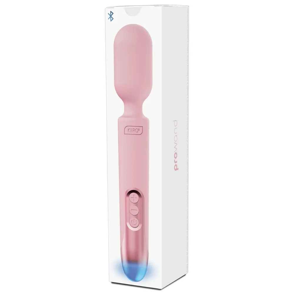 Вибратор Kiiroo ProWand, 24.1 см (розовый)