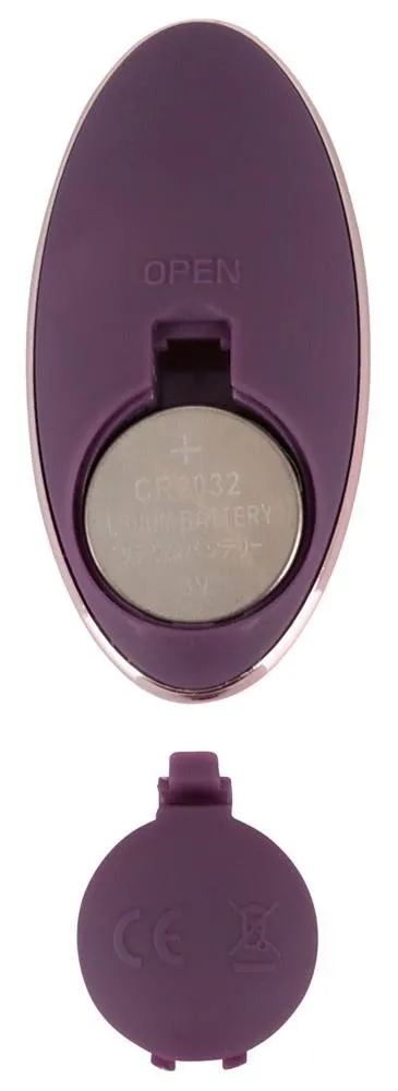 Виброяйцо Javida RC Knocking Love Ball, 17,5 см (фиолетовый)