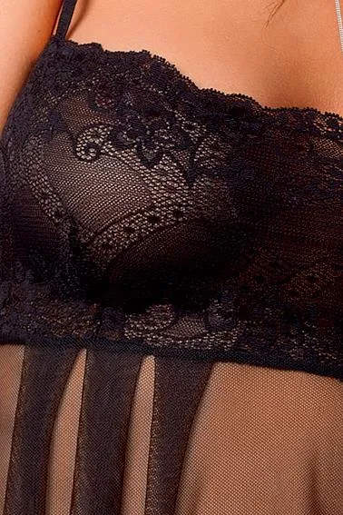 Сорочка Casmir Nicolette, XXL/XXXL (черный)