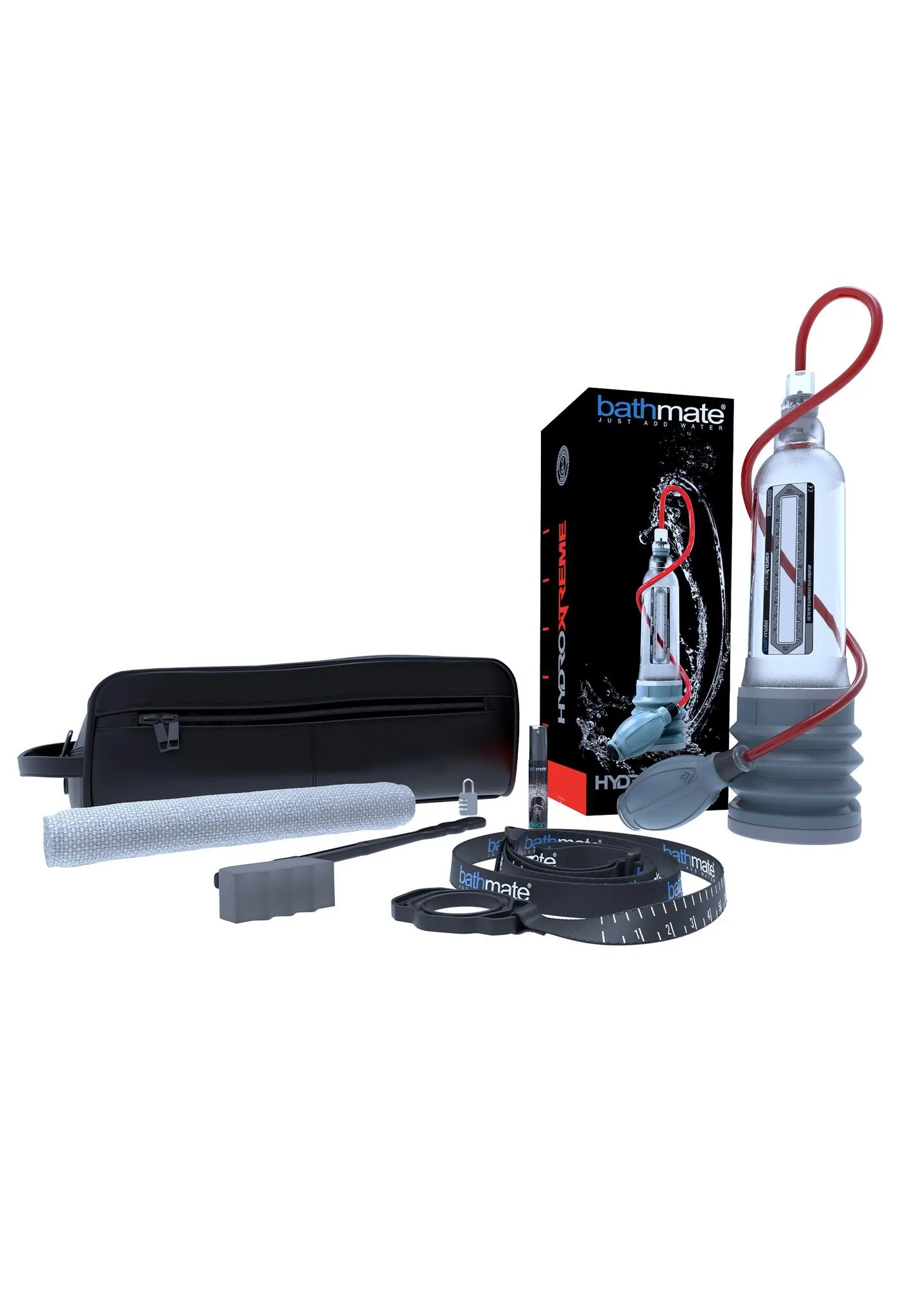 Bathmate HydroXtreme 9 - Pompka hydro, Przezroczysty, 32, 5 cm